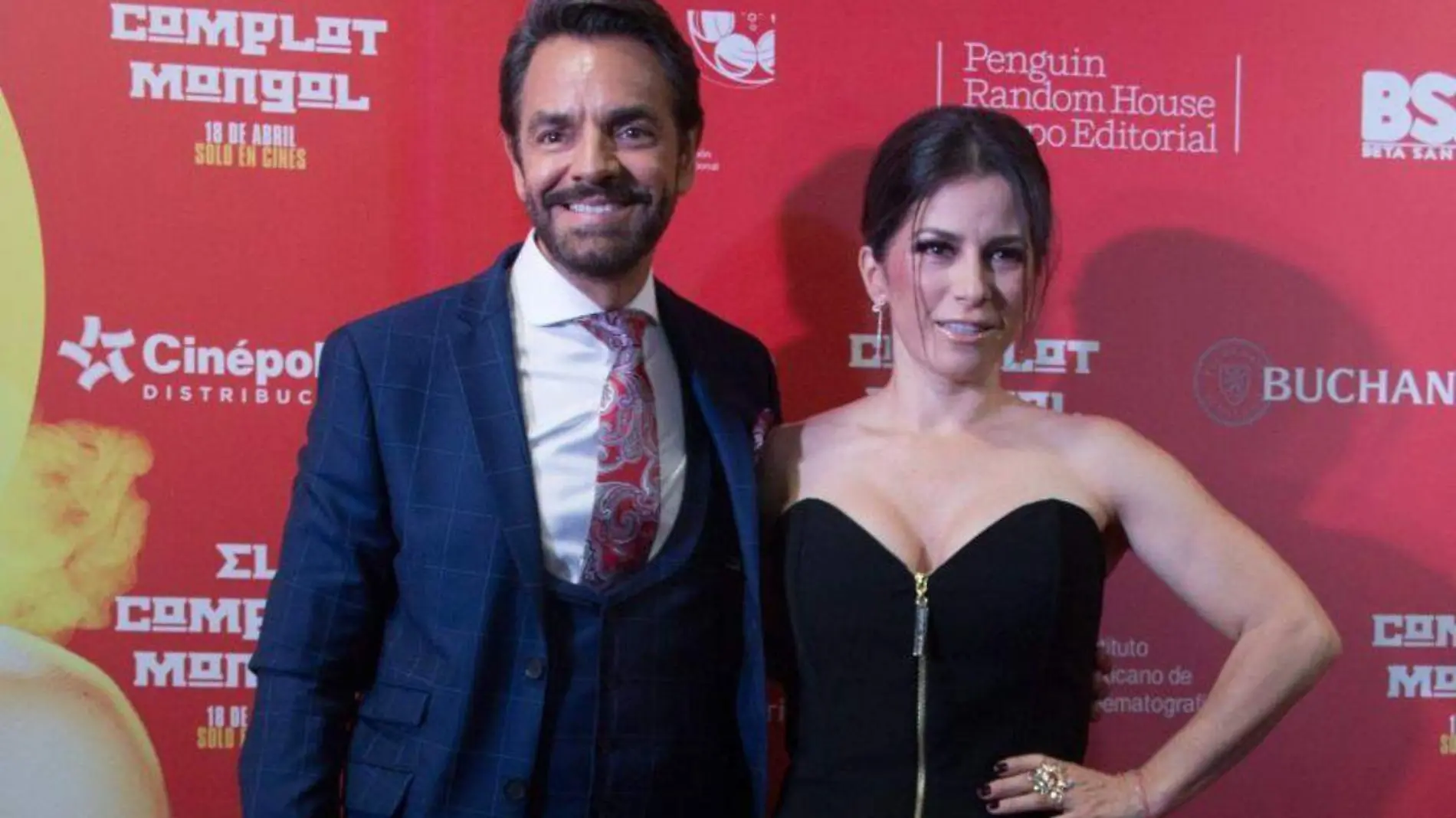 Eugenio Derbez y Alessandra Rosaldo